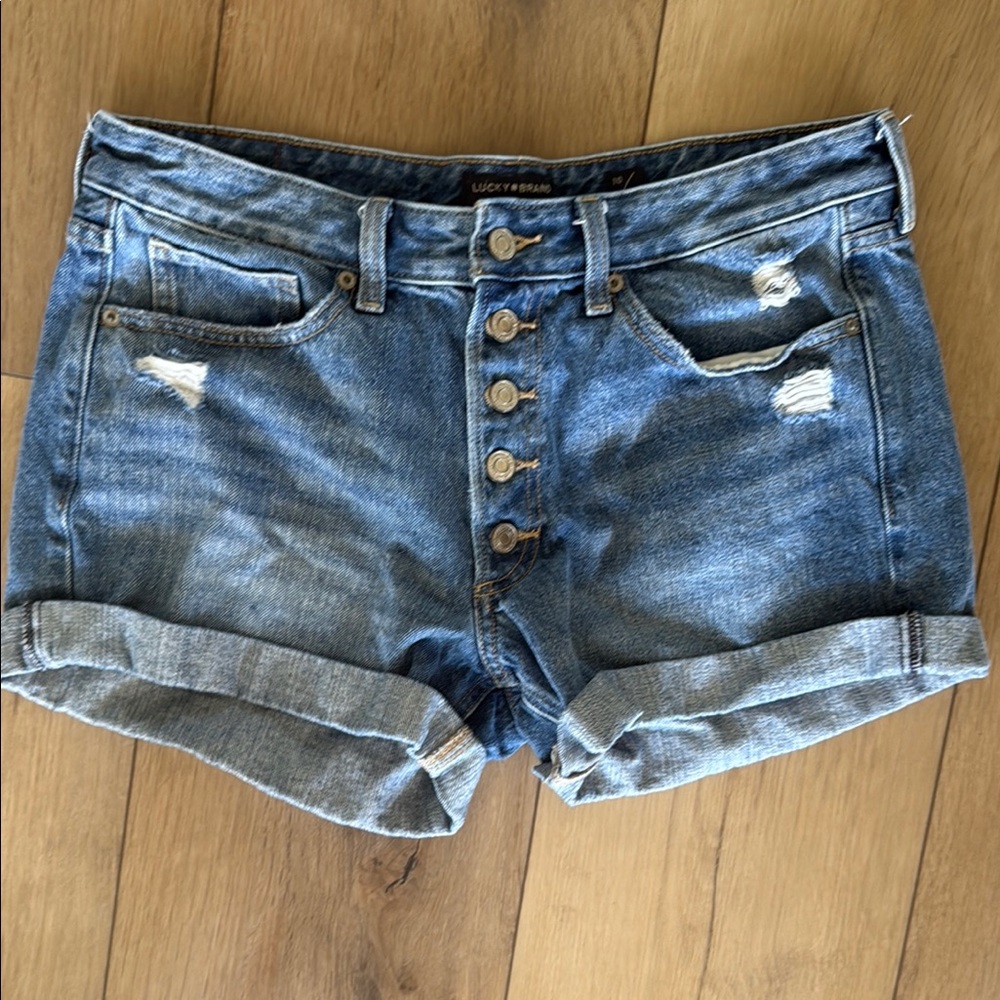 Lucky Brand Women's Blue Denim Shorts